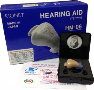 Máy trợ thính nhét tai KTS Rionet HM-06 (Nhật)